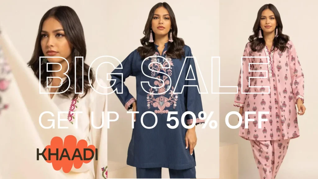 khaadi 3 piece lawn sale 2024