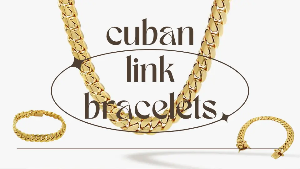 shop cuban link bracelets