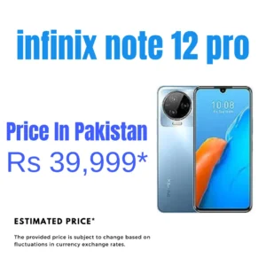 Note 12 Pro price in Pakistan